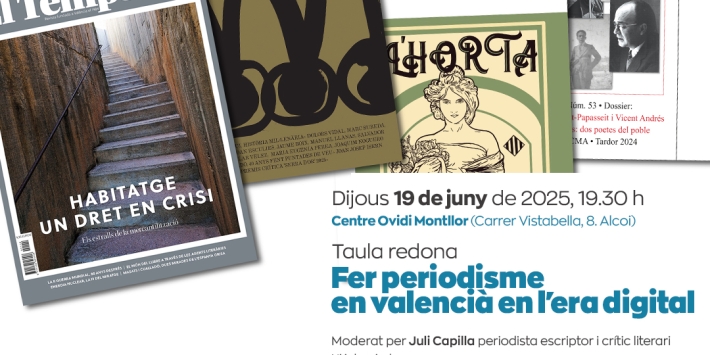 Conferencia: «Fer periodisme en valencià en l’era digital»