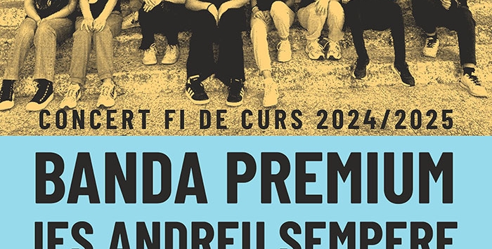 Concierto: Banda Premium IES Andreu Sempere y Sara Fenollar
