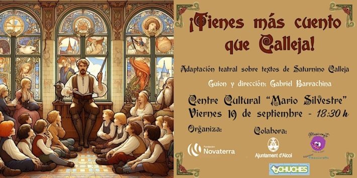 Fira Modernista 2025: Teatro «Tienes más cuento que Calleja»