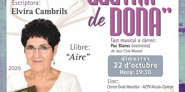 Presentación: «Lletra de Dona: Aire» Pau Blanes
