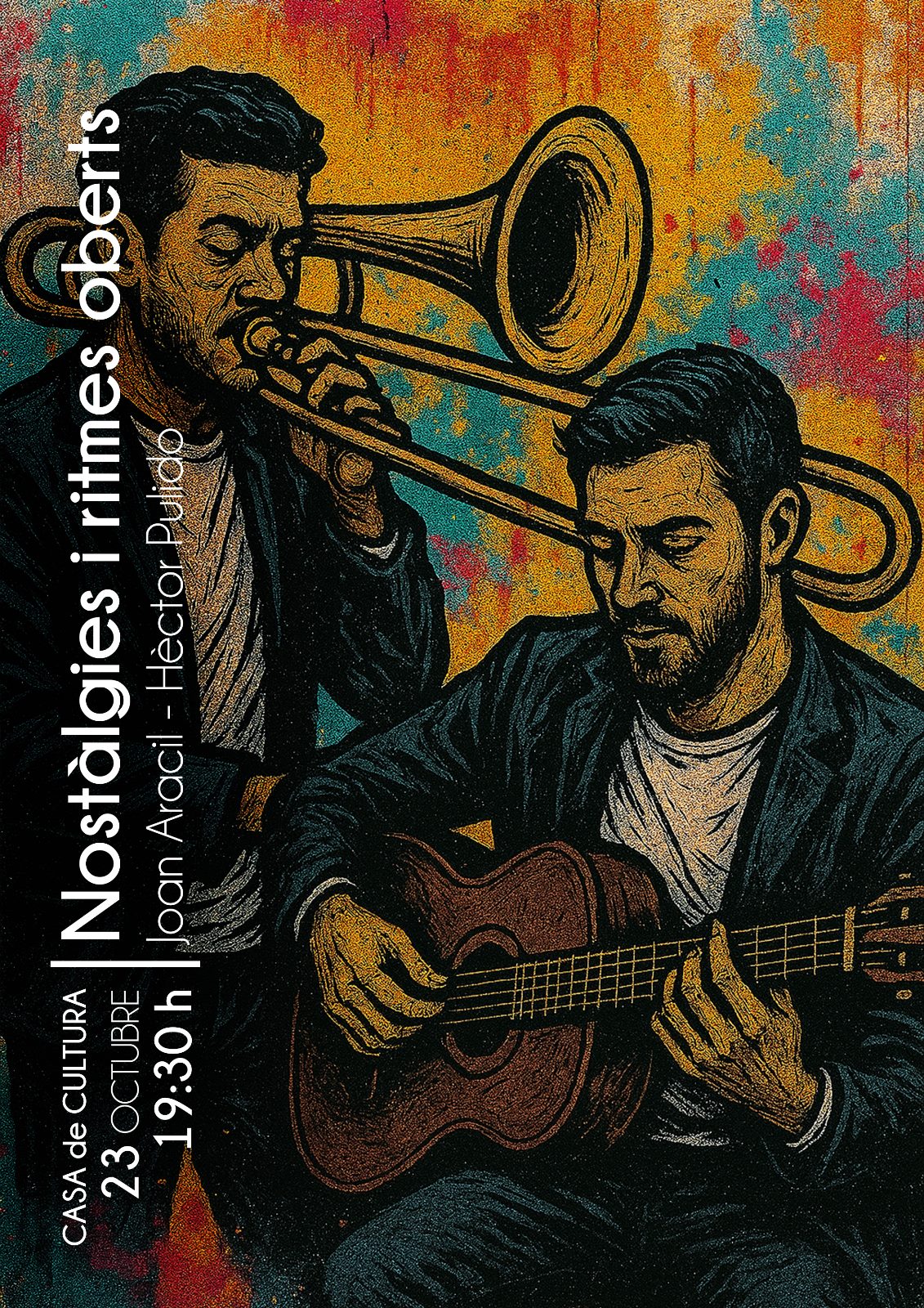 Concierto: Nostàlgies i ritmes oberts Joan Aracil - Héctor Puido
