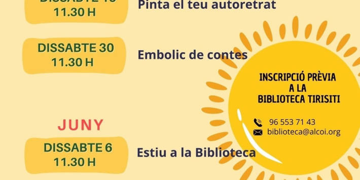 Dissabtes Divertits: «Pinta el teu autoretrat»