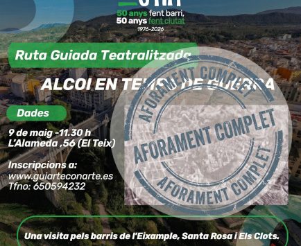 Guided Theatrical Route: «Alcoi in Times of War»